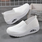 Zuzanna | Damskie buty typu slip-on z amortyzacją, ortopedyczne buty komfortowe | Rokishi | Czarny
