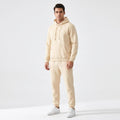 Franciszek | Męski zestaw domowy (loungewear) z kapturem, wygodny komplet dwuczęściowy | Rokishi