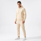 Franciszek | Męski zestaw domowy (loungewear) z kapturem, wygodny komplet dwuczęściowy | Rokishi