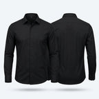 Marcel | Męska koszula typu stretch (krój slim fit), koszula biznesowa odporna na zagniecenia | Rokishi