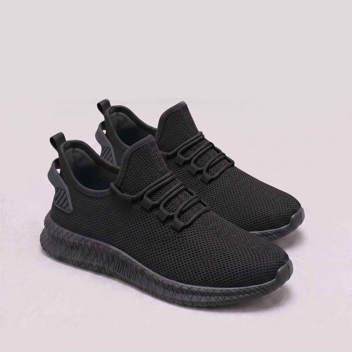 Tymon | Lekkie męskie sneakersy z siateczki z elastycznym sznurowaniem | Rokishi