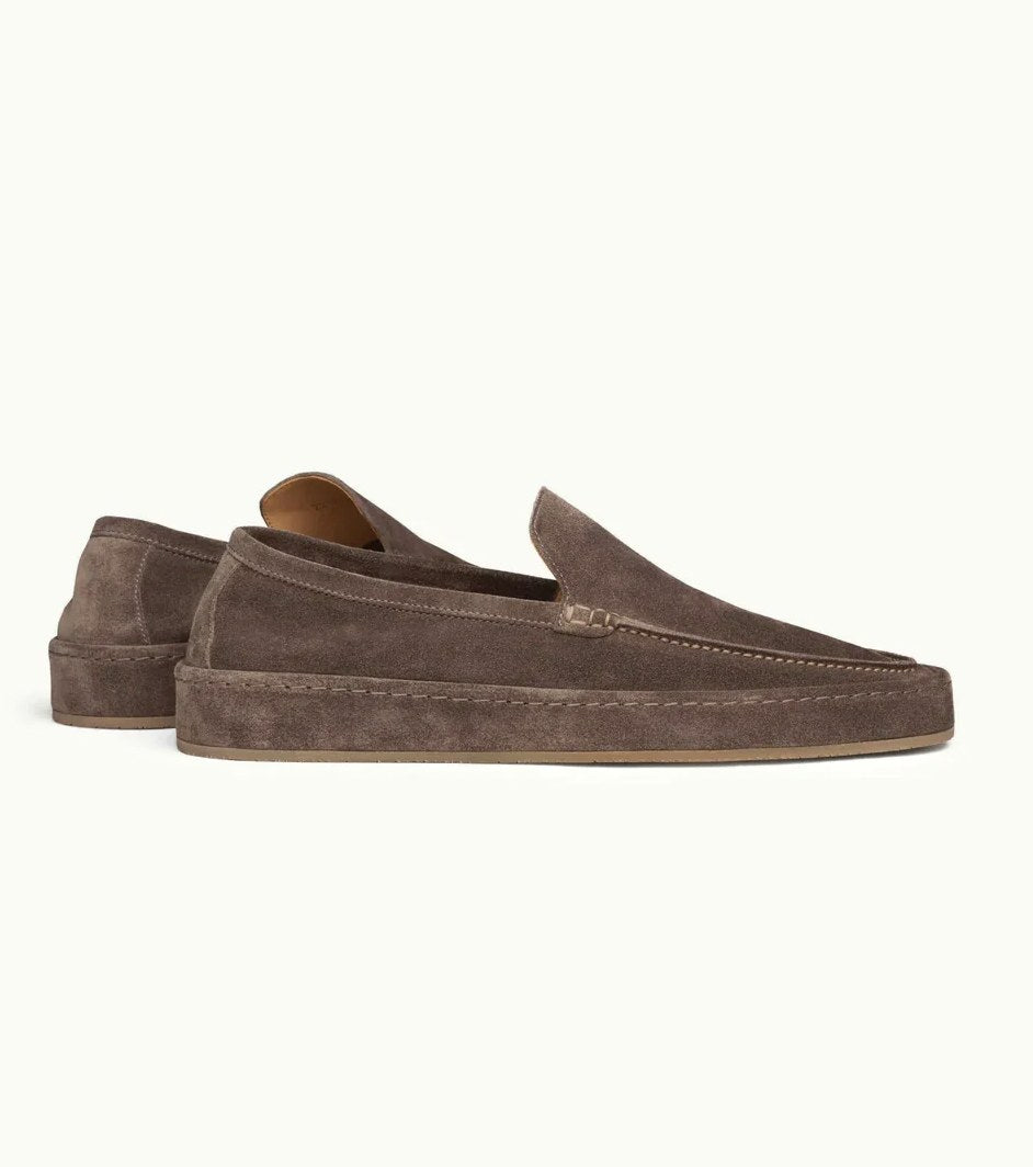 Bronisław | Męskie wsuwane buty (slippery) z amortyzowaną podeszwą, styl smart-casual | Rokishi