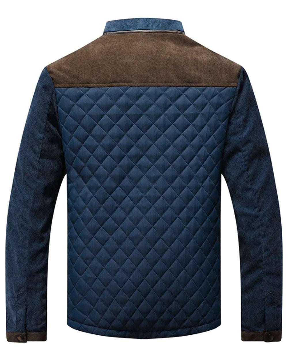 Waldemar | Męski dopasowany blazer, elegancki blazer biznesowy | Rokishi | Brązowy