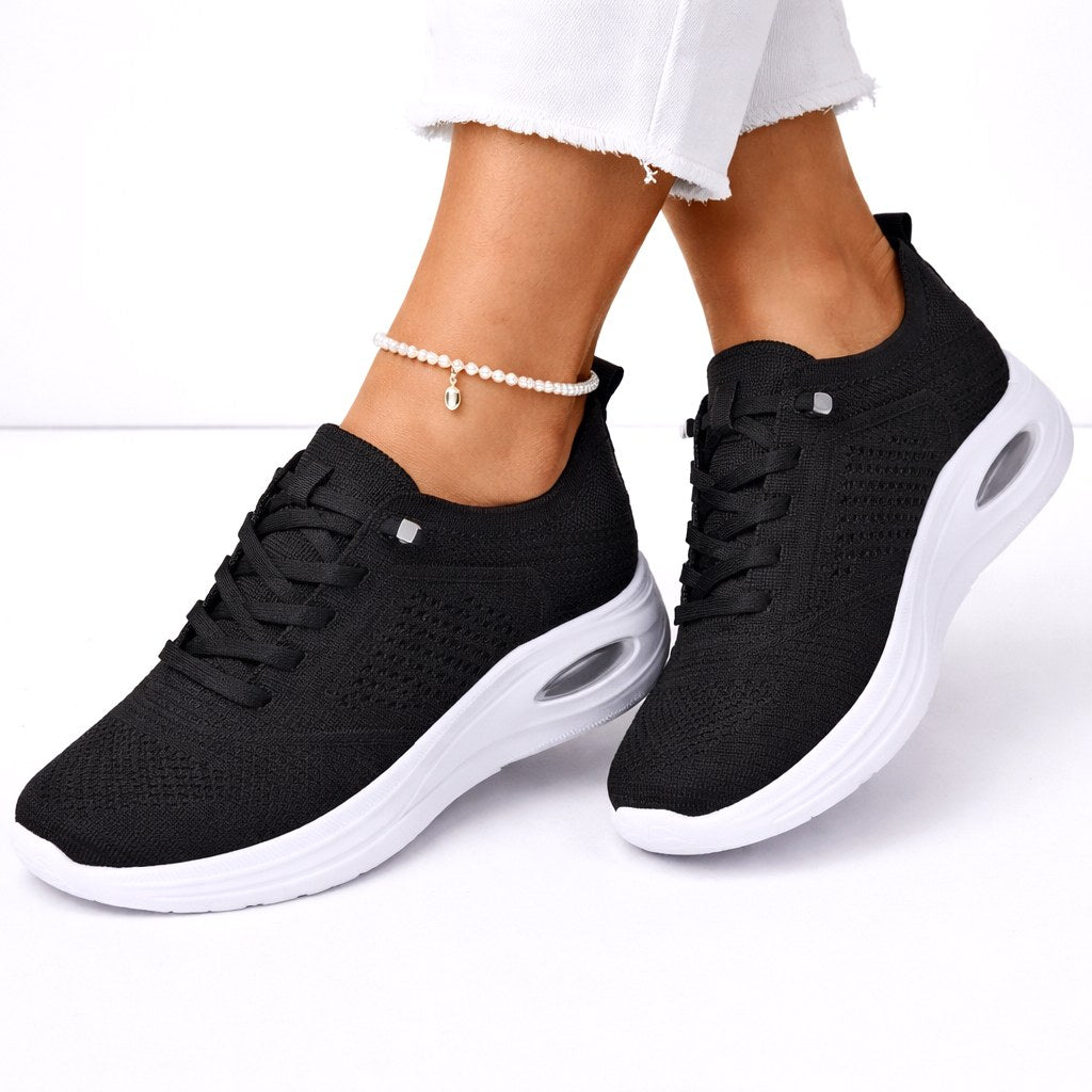 Beata | Damskie ortopedyczne sneakersy wsuwane, lekkie buty do chodzenia | Rokishi