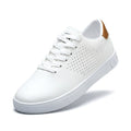 Michał | Męskie sneakersy z perforowanej skóry, oddychające obuwie w stylu smart-casual | Rokishi