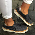 Róża | Damskie ortopedyczne buty slip-on, przewiewne buty komfortowe | Rokishi | Zielony