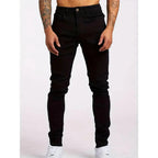 Patryk | Męskie jeansy slim fit, nowoczesne jeansy z elastycznego denimu | Rokishi
