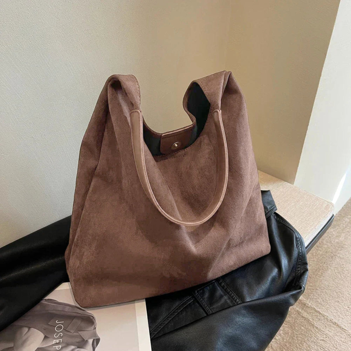 Maja | Damska swobodna torba na ramię, pojemna torba podróżna typu tote | Rokishi | Zielony
