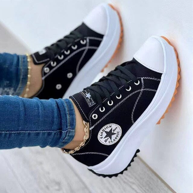 Kornelia | Damskie ortopedyczne sneakersy z ergonomicznym wsparciem, wygodne sneakersy trekkingowe | Rokishi | Biały
