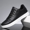 Kacper | Męskie sneakersy o niskim profilu, sznurowane, z zaokrąglonym noskiem | Rokishi
