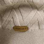 Wojciech | Klasyczny męski sweter bawełniany, elegancki sweter casualowy | Rokishi | Khaki
