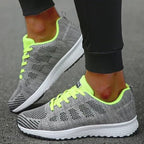 Liliana | Damskie ortopedyczne sneakersy ze wspierającą podeszwą, wygodne sneakersy trekkingowe | Rokishi | Biały