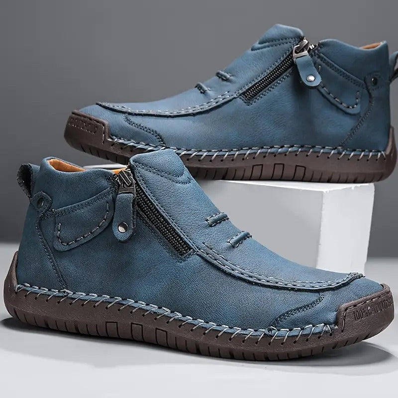 Wacław | Ergonomiczne męskie buty wsuwane, wygodne obuwie na co dzień | Rokishi