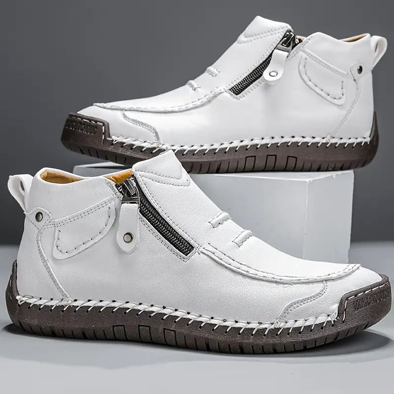 Wacław | Ergonomiczne męskie buty wsuwane, wygodne obuwie na co dzień | Rokishi