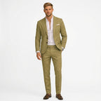 Aleksander | Męski garnitur o kroju slim fit, dopasowany zestaw dwuczęściowy | Rokishi