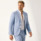 Aleksander | Męski garnitur o kroju slim fit, dopasowany zestaw dwuczęściowy | Rokishi