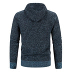 Franciszek | Męska bluza premium z kapturem, elegancka bluza z kapturem | Rokishi | Brązowy