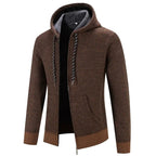 Franciszek | Męska bluza premium z kapturem, elegancka bluza z kapturem | Rokishi | Zielony