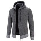 Franciszek | Męska bluza premium z kapturem, elegancka bluza z kapturem | Rokishi | Zielony
